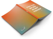 Alternative view 2 of You Can Do Scary Things Notebook