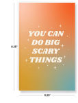 Alternative view 3 of You Can Do Scary Things Notebook