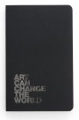 Art Can Change the World Layflat Sketchbook 8.25x5.25 Blank Pages