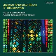 Title: Johann Sebastian Bach: 5 Triosonaten, Artist: Hans Vollenweider