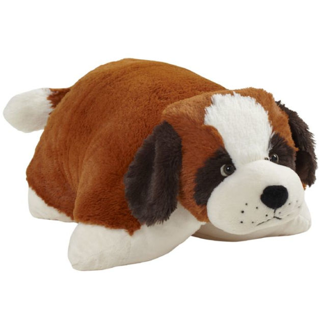 stuffed dog pillow