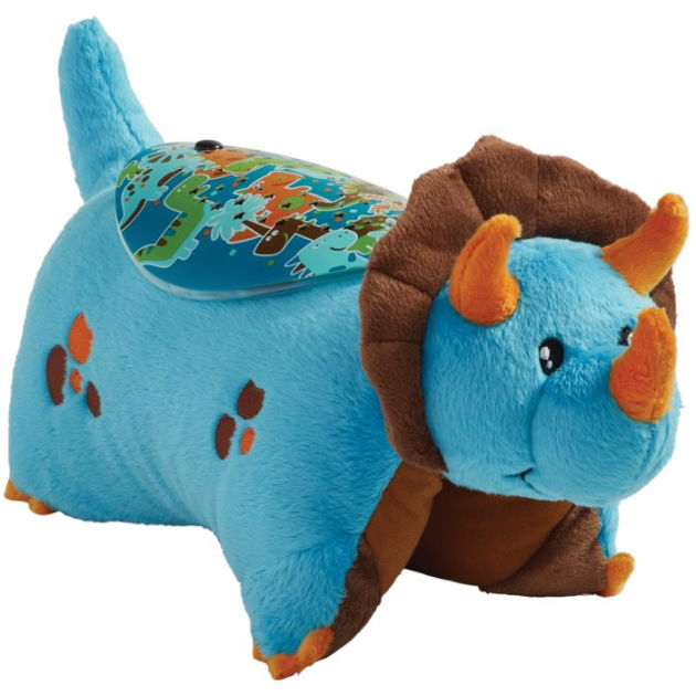 Pillow Pets Blue Dinosaur Plush Sleeptime Lite by Pillow Pets Barnes