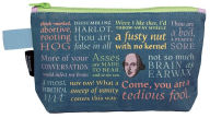 Shakespearean Insults Zipper Bag