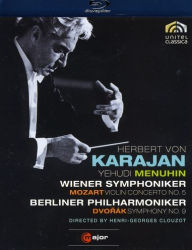 Title: Herbert Von Karajan: Mozart - Violin Concerto No. 5/Dvorak - Symphony No. 9 [Blu-ray]