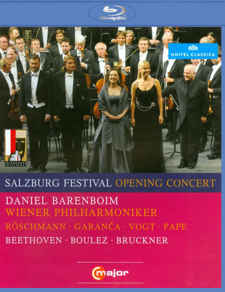 Salzburg Festival Opening Concert 2010: Beethoven/Boulez/Bruckner [Blu-ray]