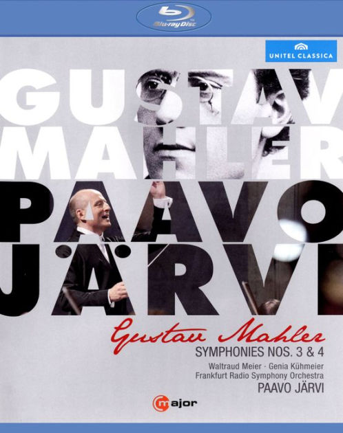 Paavo Jarvi: Gustav Mahler - Symphonies Nos. 3 & 4 [Blu-ray] by