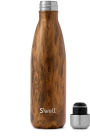 Alternative view 2 of Teakwood 17oz. Stainless Steel Water Bottle