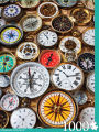 1000 Piece Puzzle Compass Collage