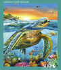 500 Piece Puzzle Underwater Turtles - Adrian Chesterman