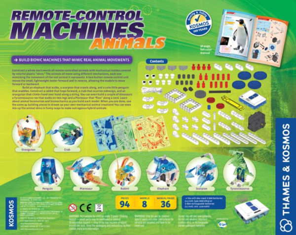 Remote Control Machines: Animals