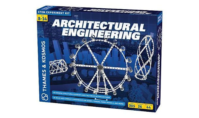 thames & kosmos architectural engineering science experiment kit