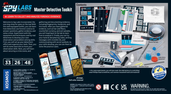 Spy Labs : Master Detective Toolkit