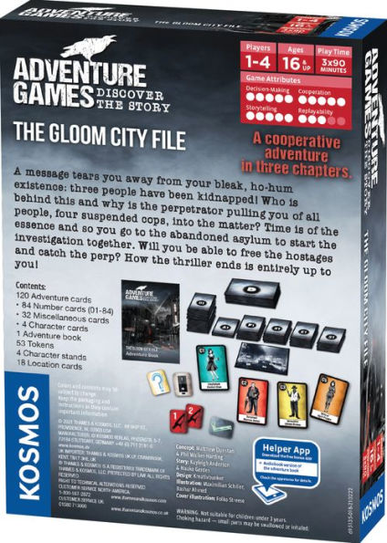 Adventure Games: The Gloom City File