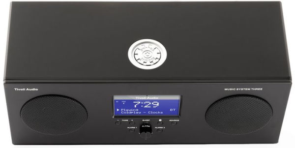 Tivoli MSY3BLK Music System Three - Gloss Black