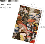 Alternative view 7 of Woodland Mushrooms 1000 Piece Puzzle