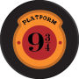 PopSockets 101568 PopGrip Phone Grip & Stand - Harry Potter Platform 9 3/4