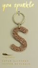 Alternative view 2 of Glitter Keychain Letter S