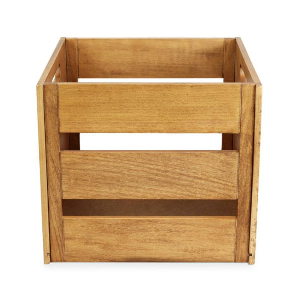 Victrola Wooden Record and Vinyl Crate