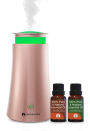 RoseGold Tower Essential Oil Diffuser + 2 Oils