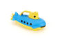 Green Toys Submarine Bath Toy - Yellow Cabin