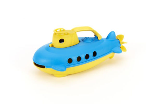 Green Toys Submarine Bath Toy - Yellow Cabin