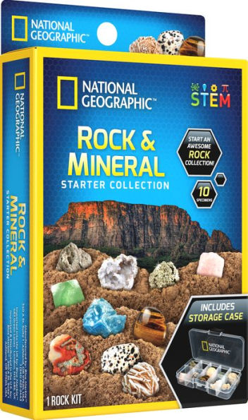 National Geographic Impulse Rock + Mineral Starter Kit
