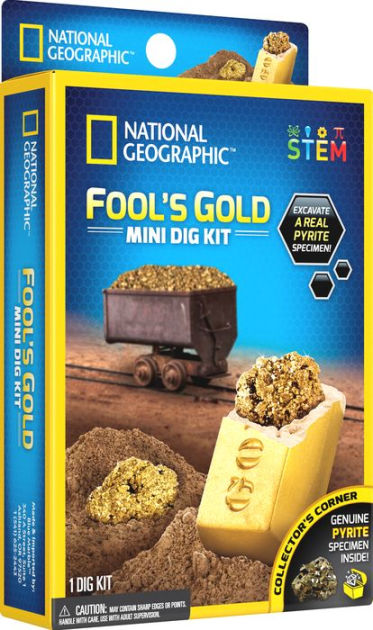 National Geographic ™ S.T.E.M. Gold Doubloon Dig Kit