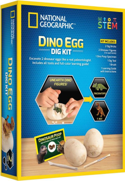 National Geographic Dino Egg Dig Kit