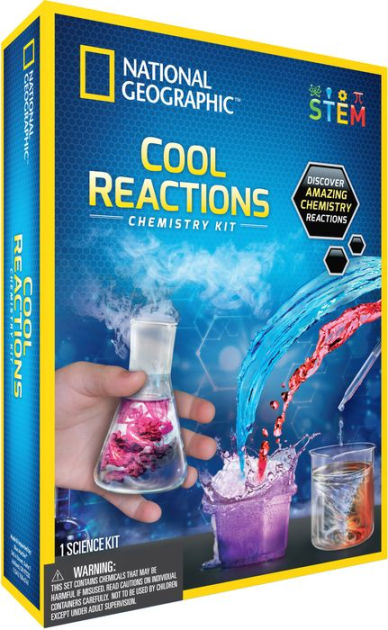 National Geographic Cool Reactions Chemistry Kit –