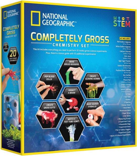 National Geographic Completely Gross Chemistry Set