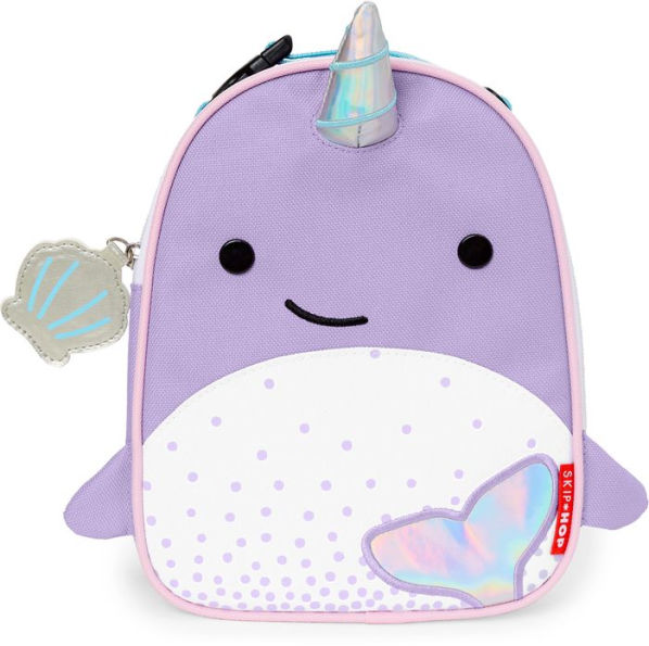 Skip Hop Zoo Lunchie Insulated Lunch Bag - Narwhal