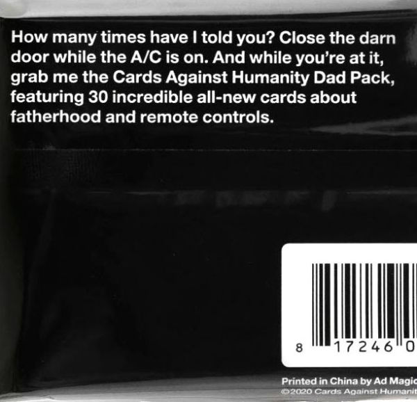 Cards Against Humanity Food Pack