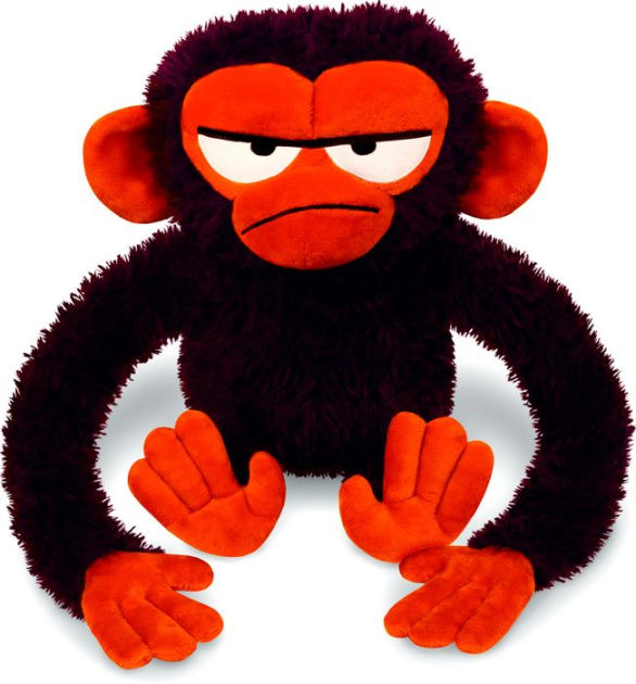 Grumpy Monkey Soft Toy 12 by YOTTOY