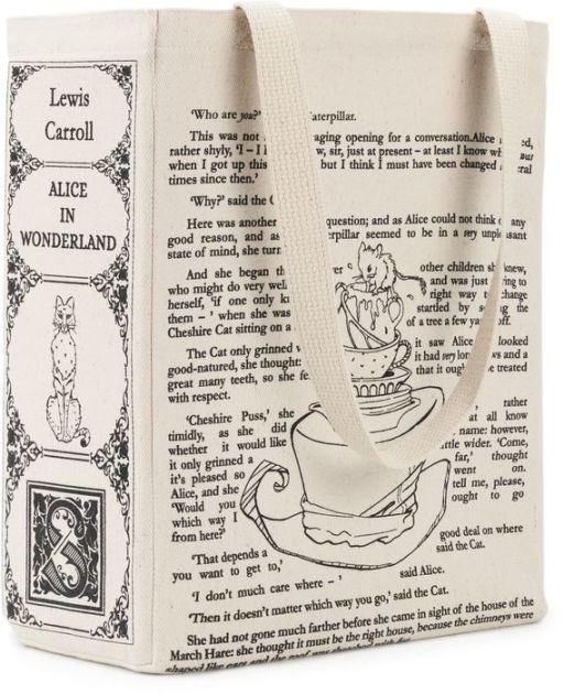 Alice in Wonderland Tote Bag - Literary Style [2017 Version