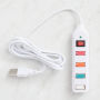 USB Power Strip - White