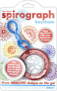 Title: Spirograph Keychain