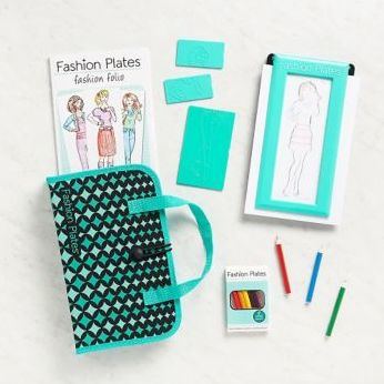  Fashion Plates Sweet Styles — Mix-and-Match Drawing Set and  Travel Case — Make 100s of Fabulous Fashion Designs — Ages 6+ : Home &  Kitchen