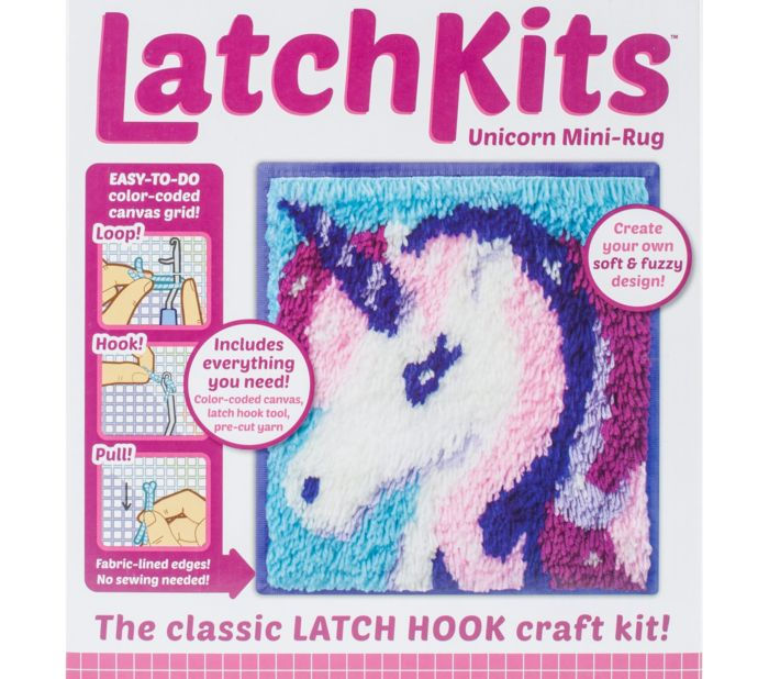 SPRING PARK 3D DIY Crochet Yarn Kits,Needlework Latch Hook Kit