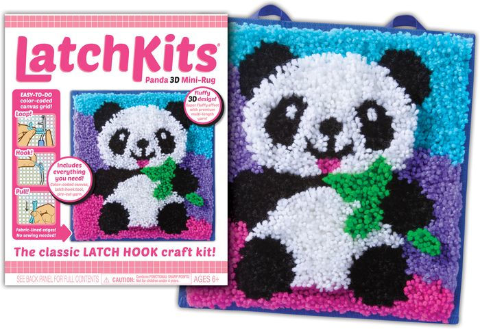 LatchKits 3D Panda by KAHOOTZ
