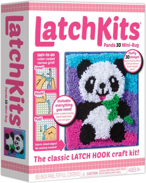 LatchKits 3D Panda