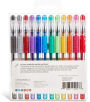 Alternative view 3 of Soft Grip Gel Pen - 12 pc Set