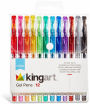 Alternative view 4 of Soft Grip Gel Pen - 12 pc Set