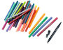 Alternative view 3 of Twin Tip Fineliner Brush Pens in Case - 36 pc Set