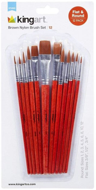 Kingart Watercolor Brush Marker Set 12/Pkg