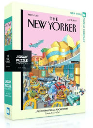 Title: 1000 Piece Jigsaw Puzzle -The New Yorker - J.F.K. International Rocketport