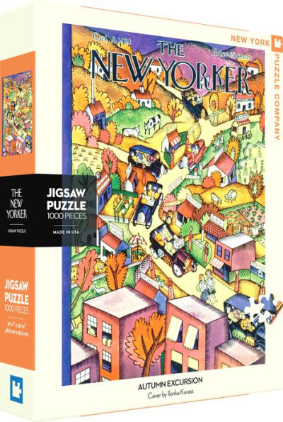 1000 piece puzzle New Yorker Autumn Excursion