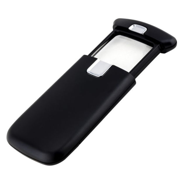 Pocket Lighted Magnifier - Black