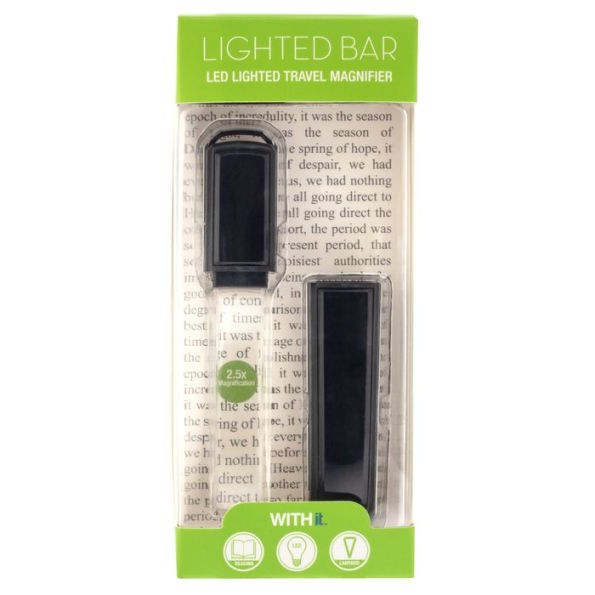 Lighted Bar Magnifier w/ Lanyard