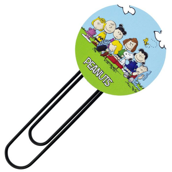 Peanuts Silicone Paperclip Bookmark - Peanuts Gang