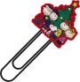 Peanuts Silicone Paper Clip Bookmark - Peanuts Gang Holiday